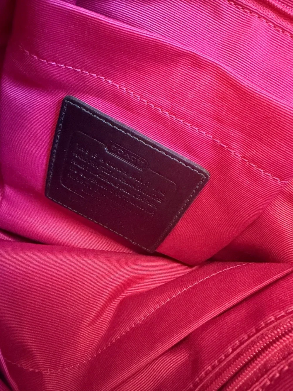 Coach Signature Messenger Bag